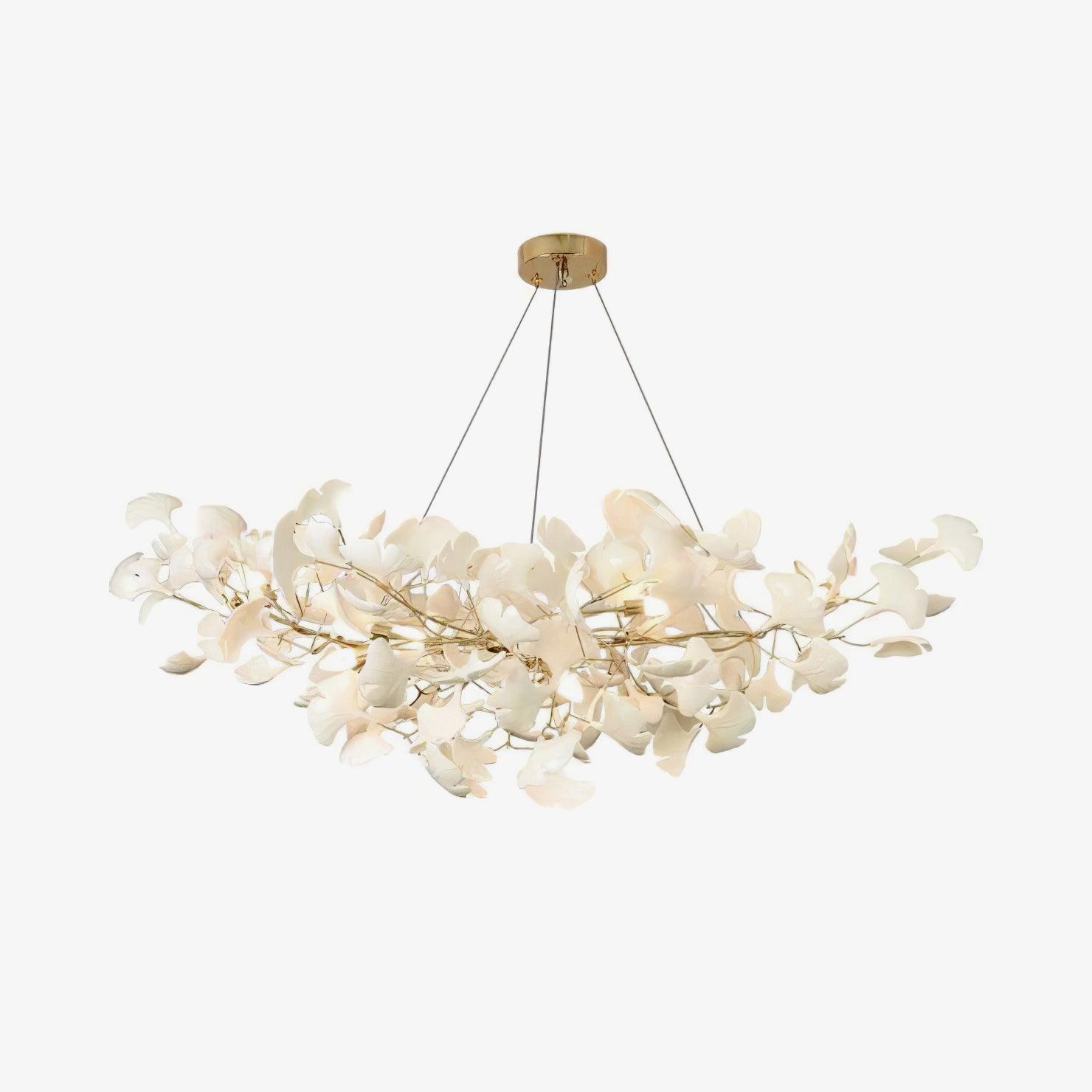 Gingko Ceramic Chandelier B - Nuvé
