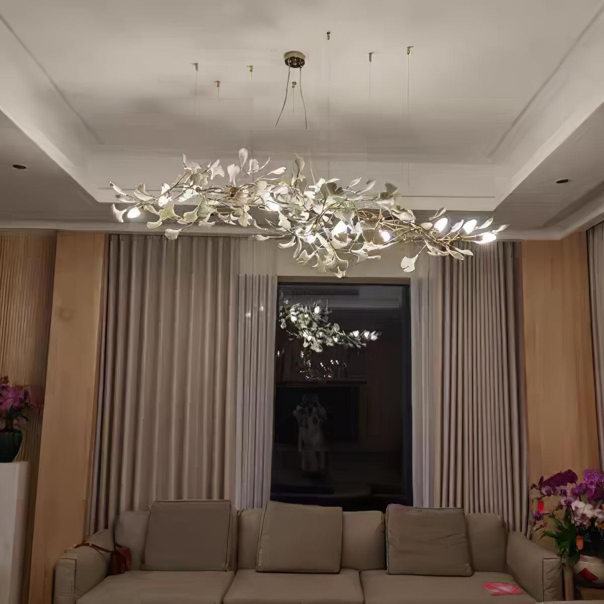 Gingko Ceramic Chandelier B - Nuvé