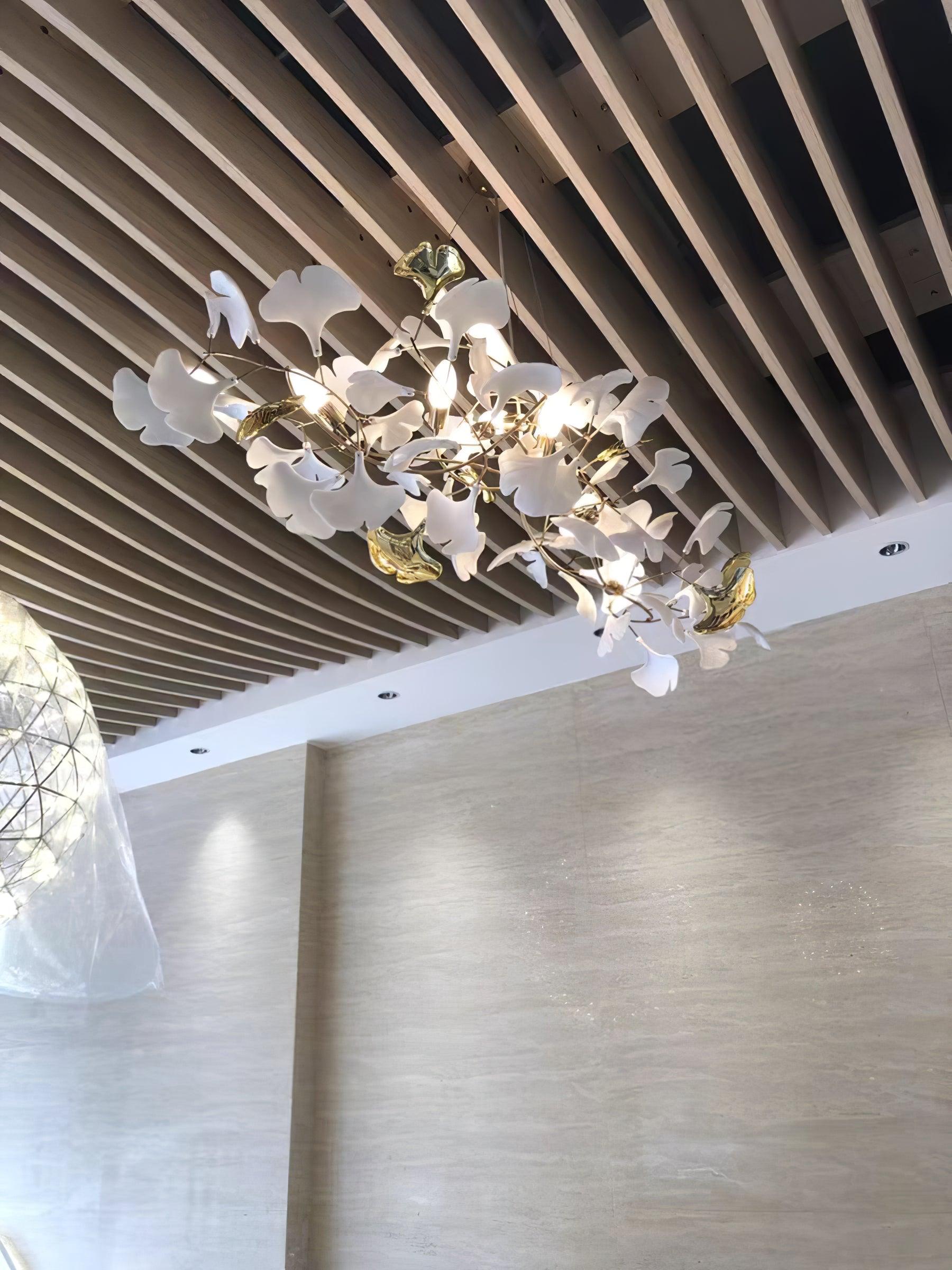 Gingko Ceramic Chandelier B - Nuvé