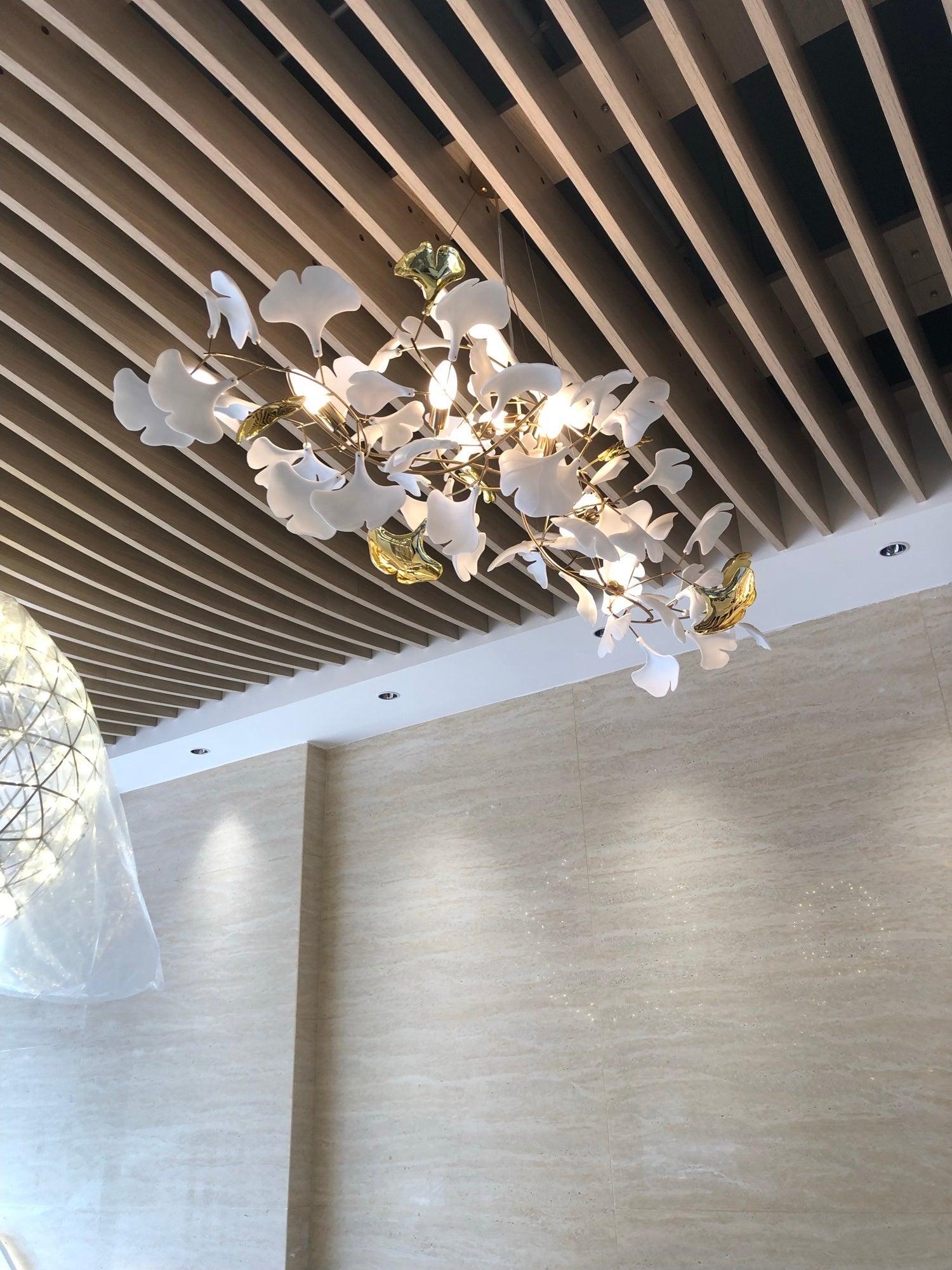 Gingko Ceramic Chandelier B - Nuvé