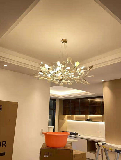Gingko Ceramic Chandelier B - Nuvé