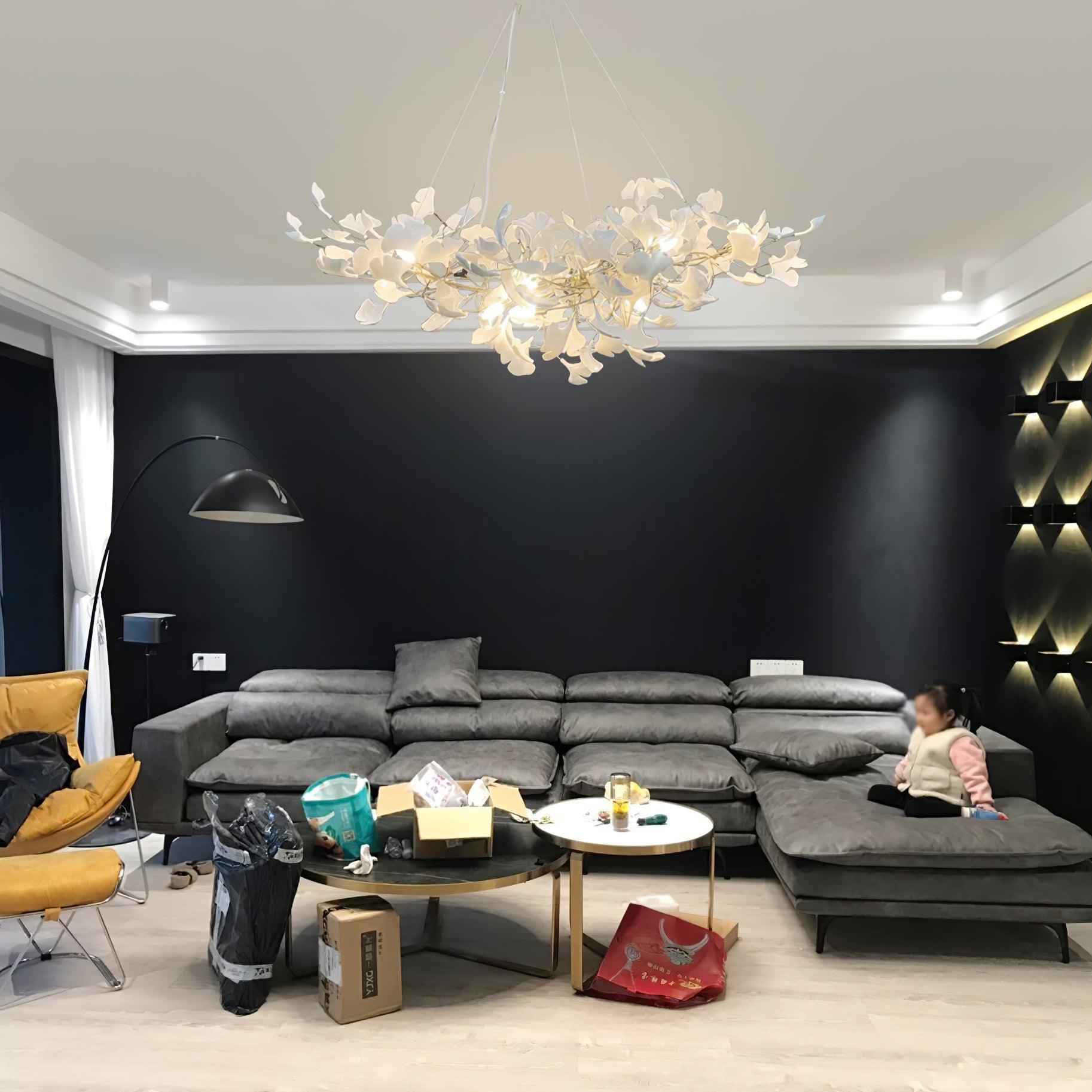 Gingko Ceramic Chandelier B - Nuvé