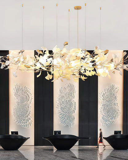 Ginkgo Cloud Chandelier - Nuvé