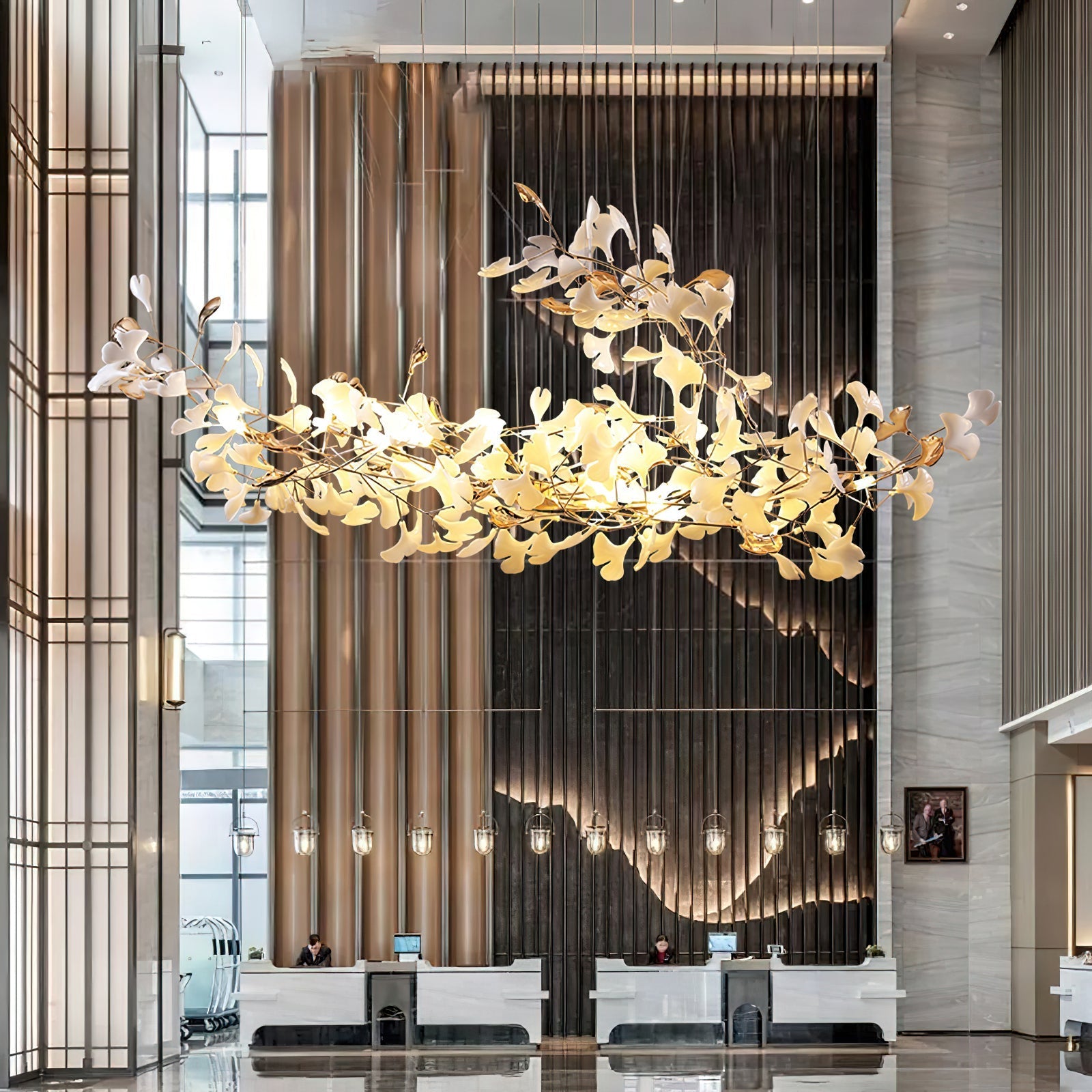 Ginkgo Cloud Chandelier - Nuvé