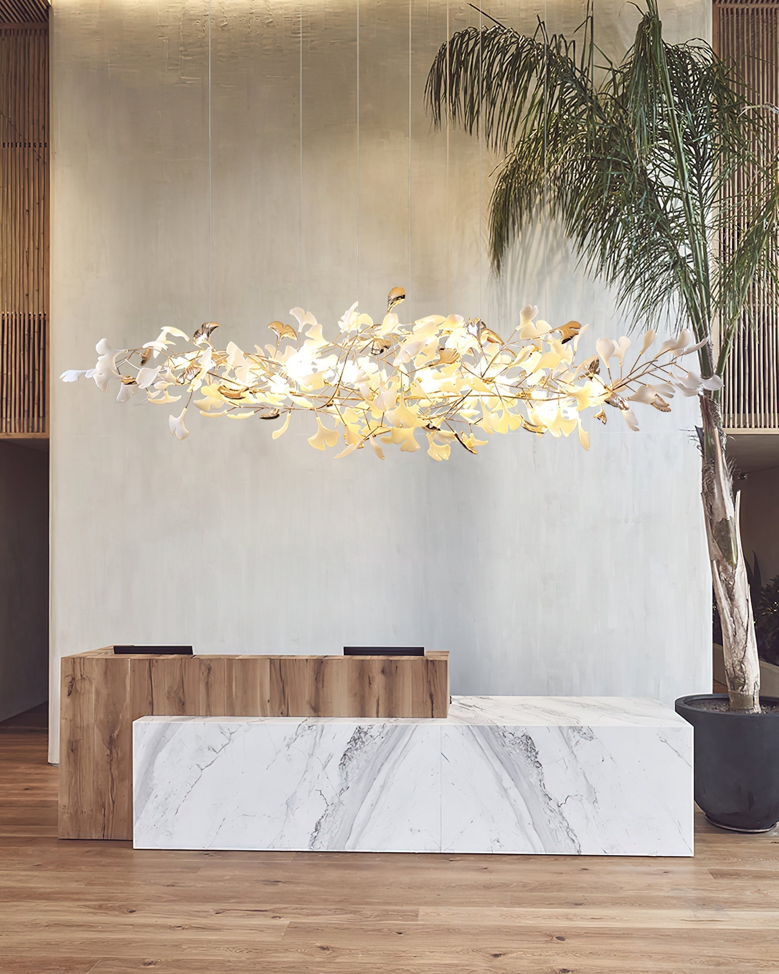 Ginkgo Cloud Chandelier - Nuvé