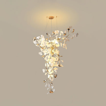 Ginkgo Tip Tlying Chandelier - Nuvé