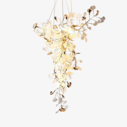 Ginkgo Tip Tlying Chandelier - Nuvé