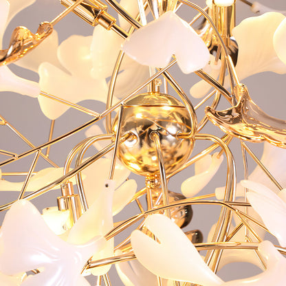 Ginkgo Tip Tlying Chandelier - Nuvé