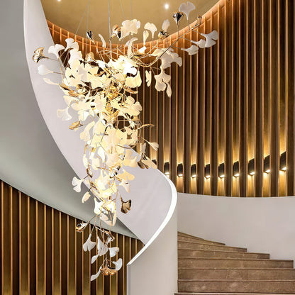 Ginkgo Tip Tlying Chandelier - Nuvé