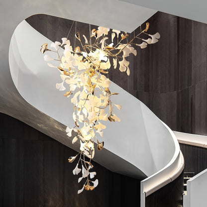 Ginkgo Tip Tlying Chandelier - Nuvé