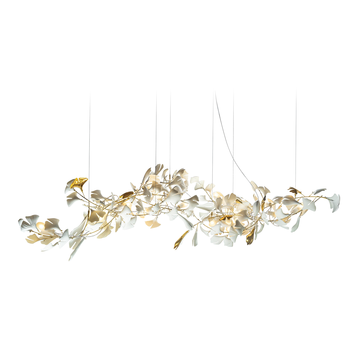 Gingko Ceramic Chandelier A - Nuvé