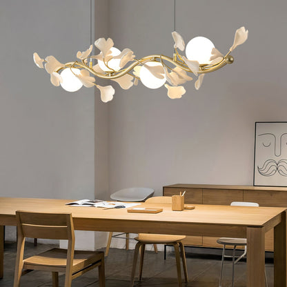 Gingko Glass Chandelier - Nuvé