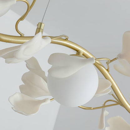 Gingko Glass Chandelier - Nuvé