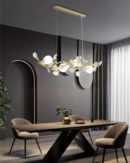 Gingko Glass Chandelier - Nuvé