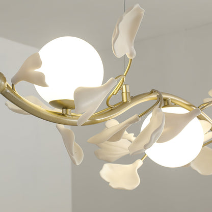 Gingko Glass Chandelier - Nuvé