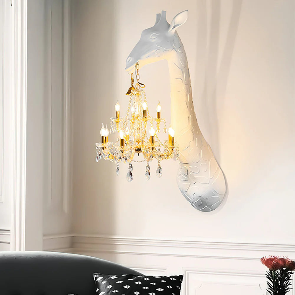 Giraffe Sculpture Wall Lamp - Nuvé