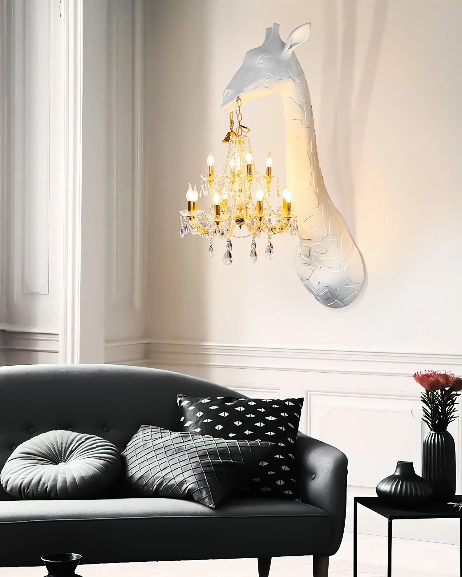Giraffe Sculpture Wall Lamp - Nuvé
