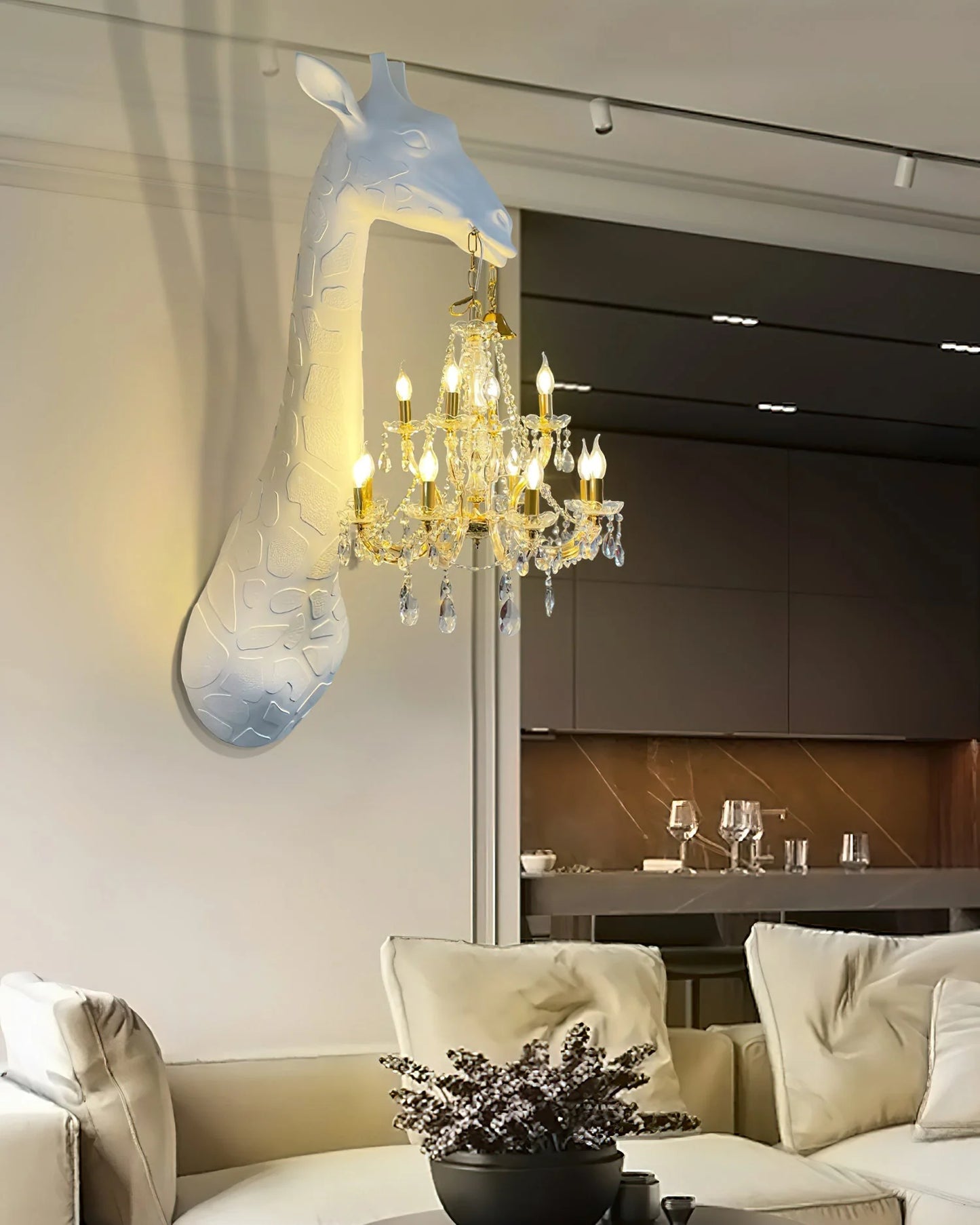 Giraffe Sculpture Wall Lamp - Nuvé