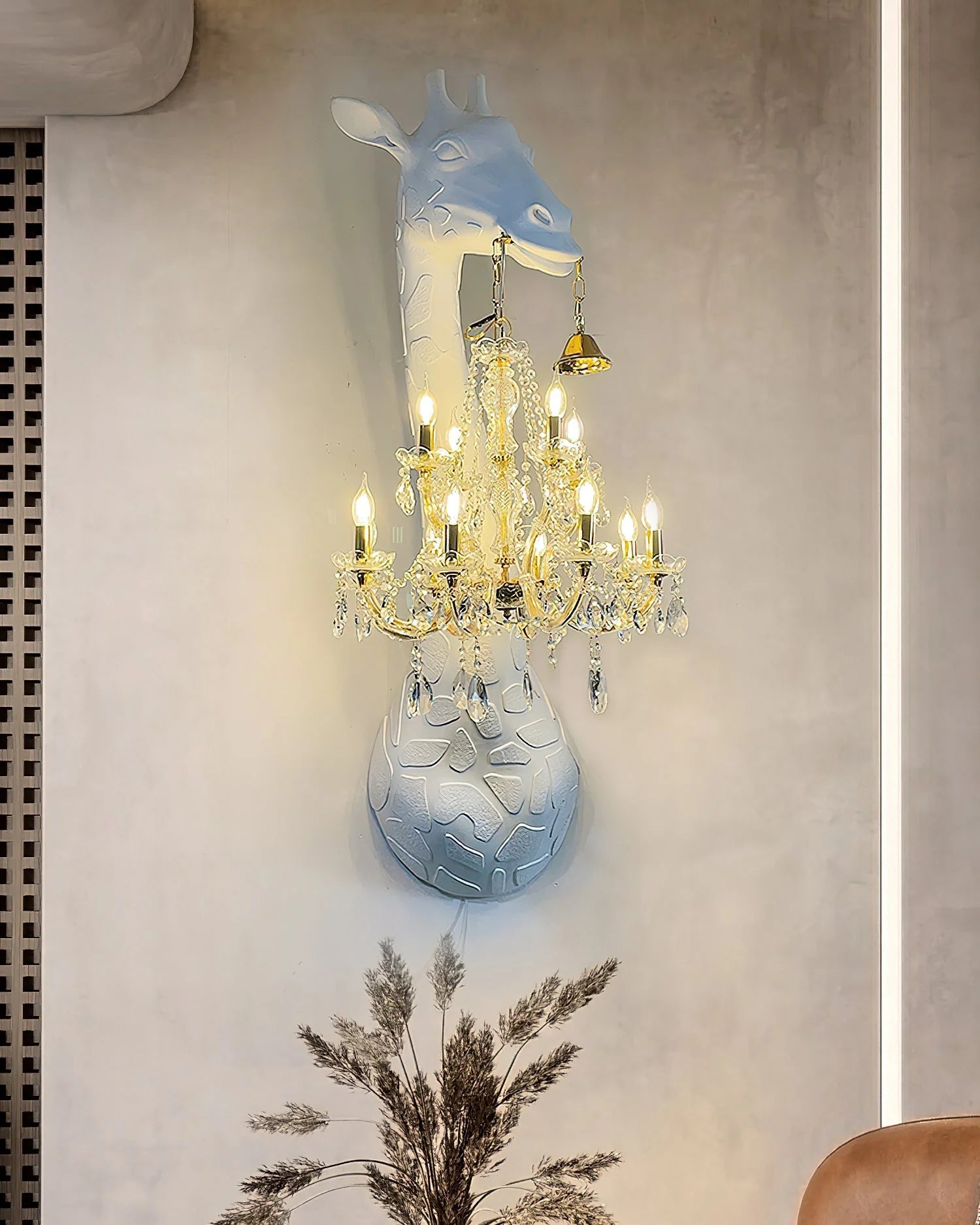 Giraffe Sculpture Wall Lamp - Nuvé