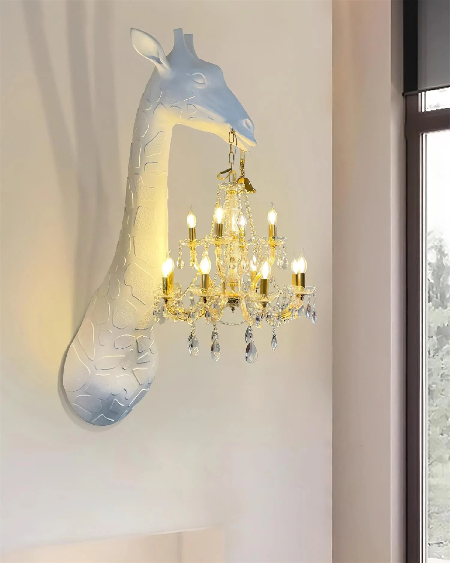 Giraffe Sculpture Wall Lamp - Nuvé