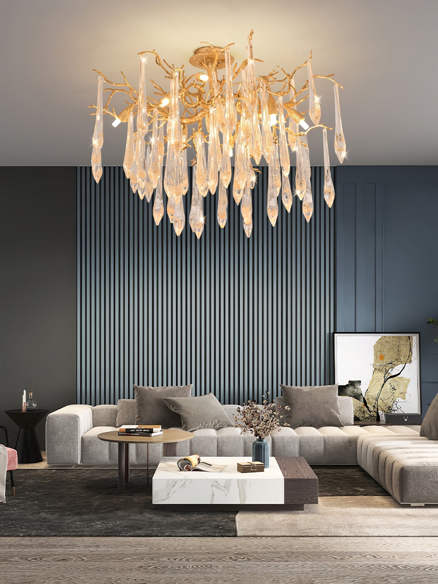 Glamour Glaze Chandelier - Nuvé