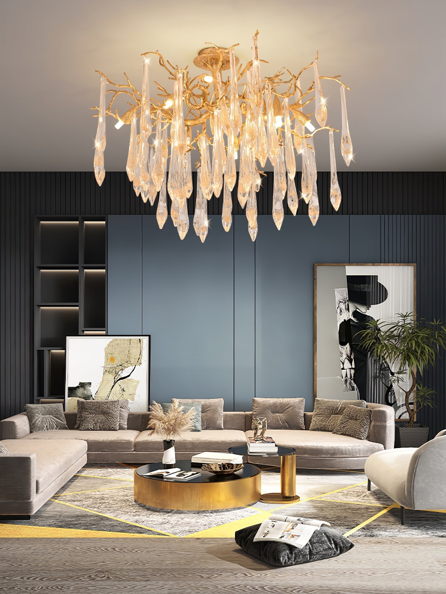 Glamour Glaze Chandelier - Nuvé