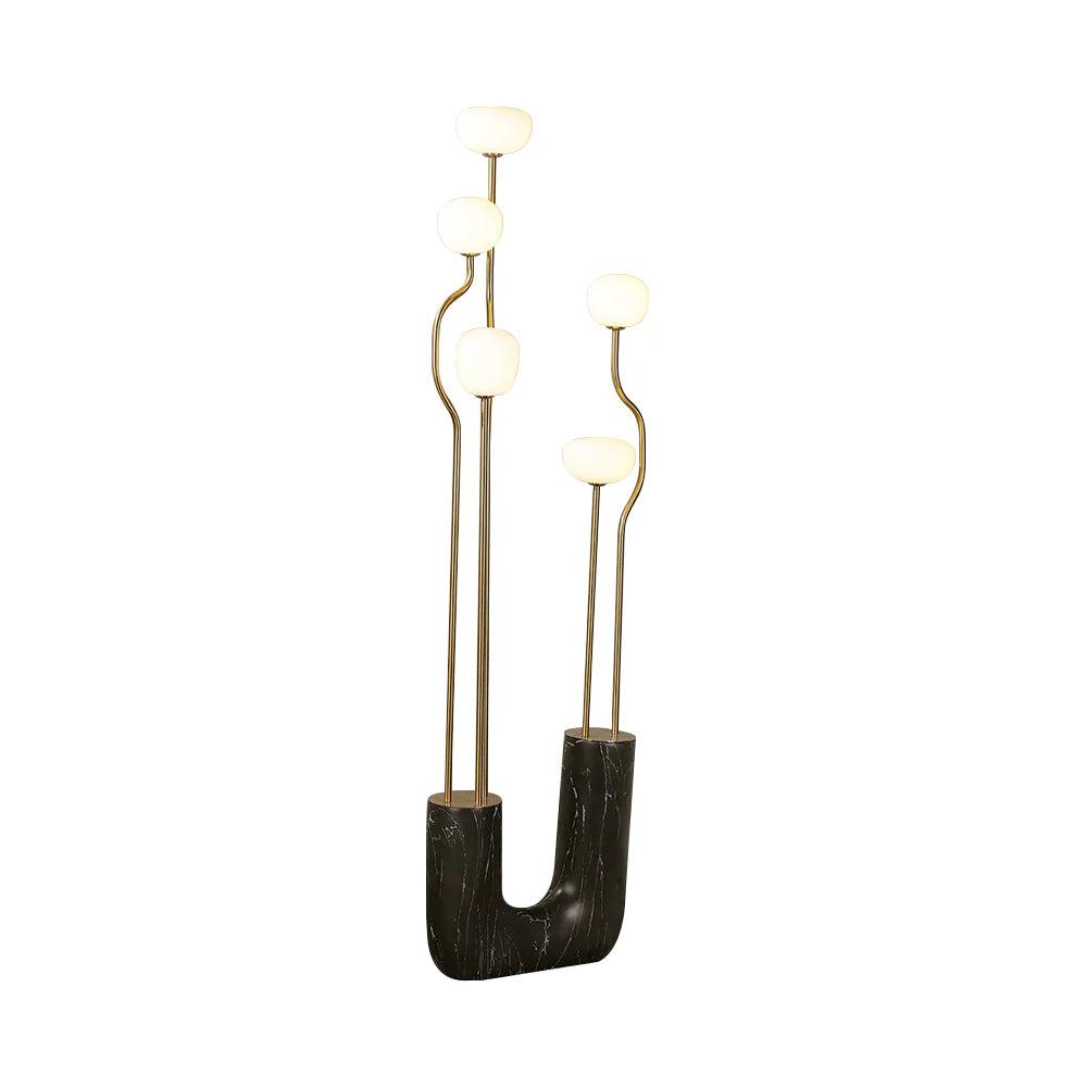 Glass Artistic Aria Bloom Floor Lamp - Nuvé