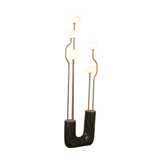 Glass Artistic Aria Bloom Floor Lamp - Nuvé
