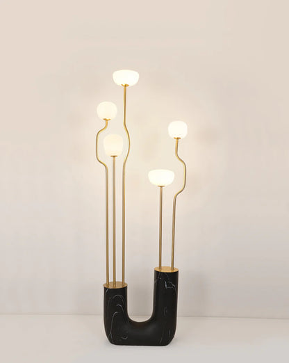 Glass Artistic Aria Bloom Floor Lamp - Nuvé