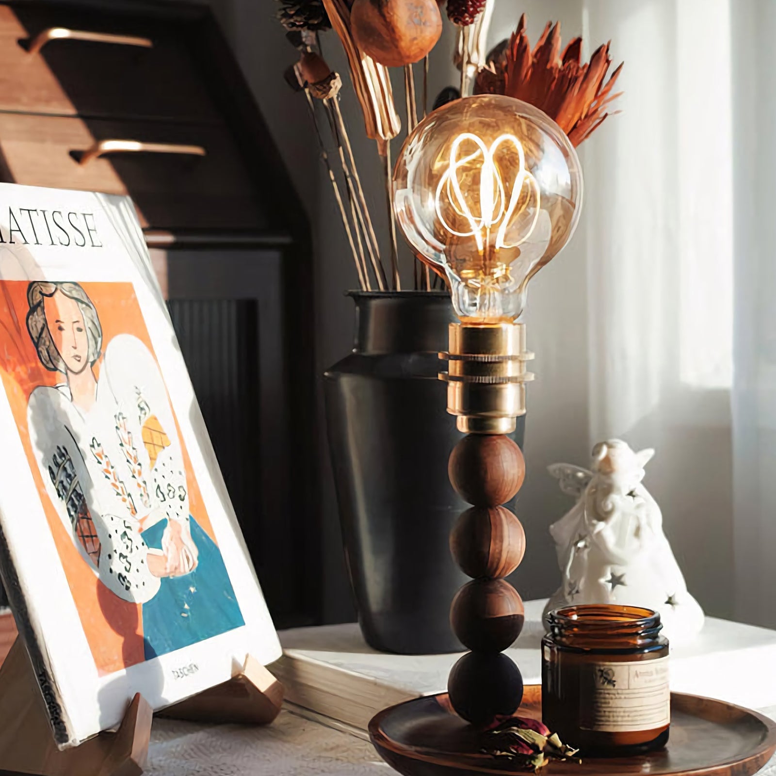 Glass Ball Table Lamp - Nuvé