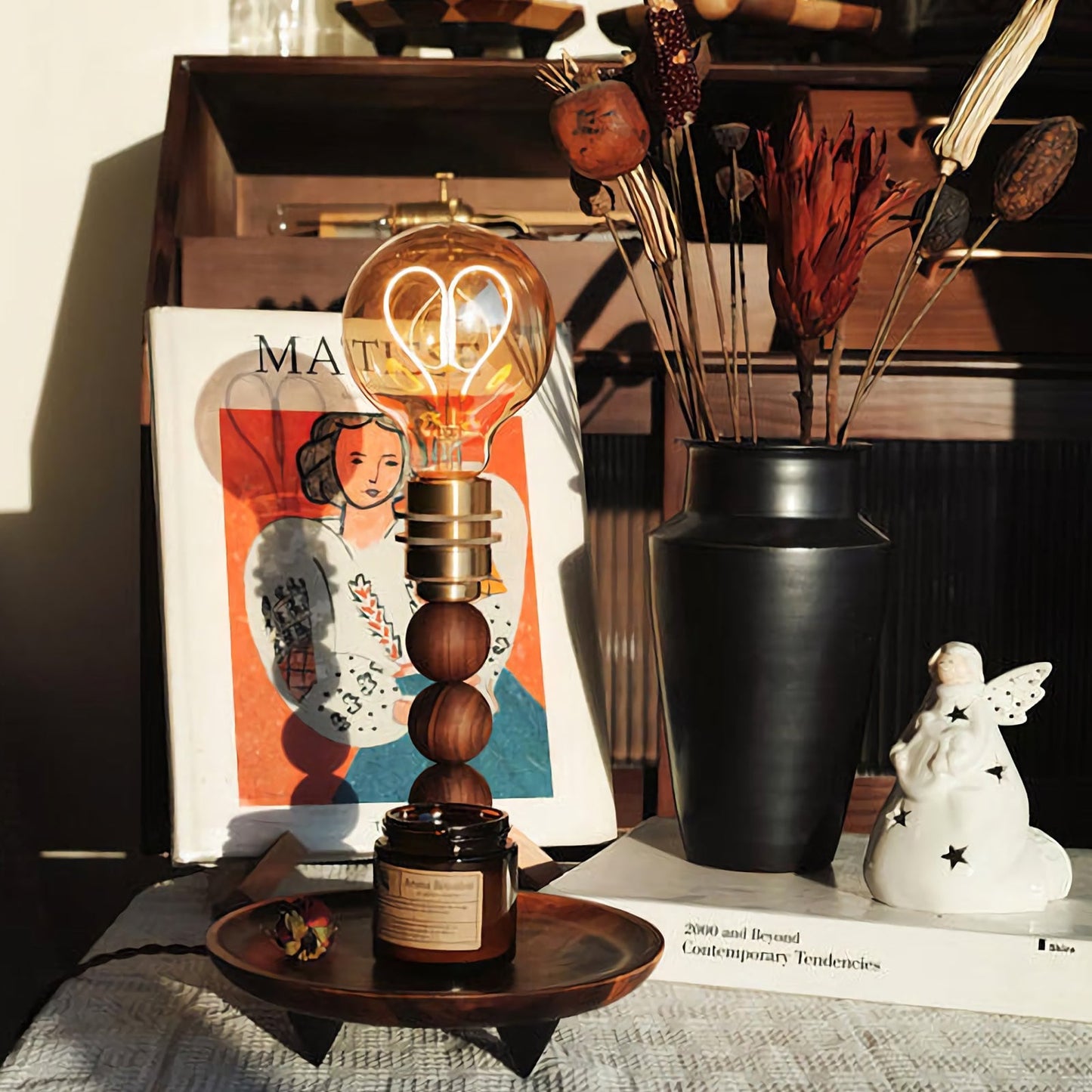 Glass Ball Table Lamp - Nuvé