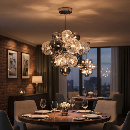 Glass Bubble Chandelier - Nuvé