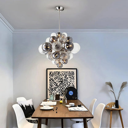 Glass Bubble Chandelier - Nuvé