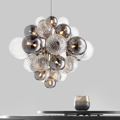 Glass Bubble Chandelier - Nuvé