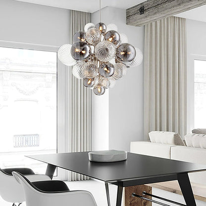 Glass Bubble Chandelier - Nuvé