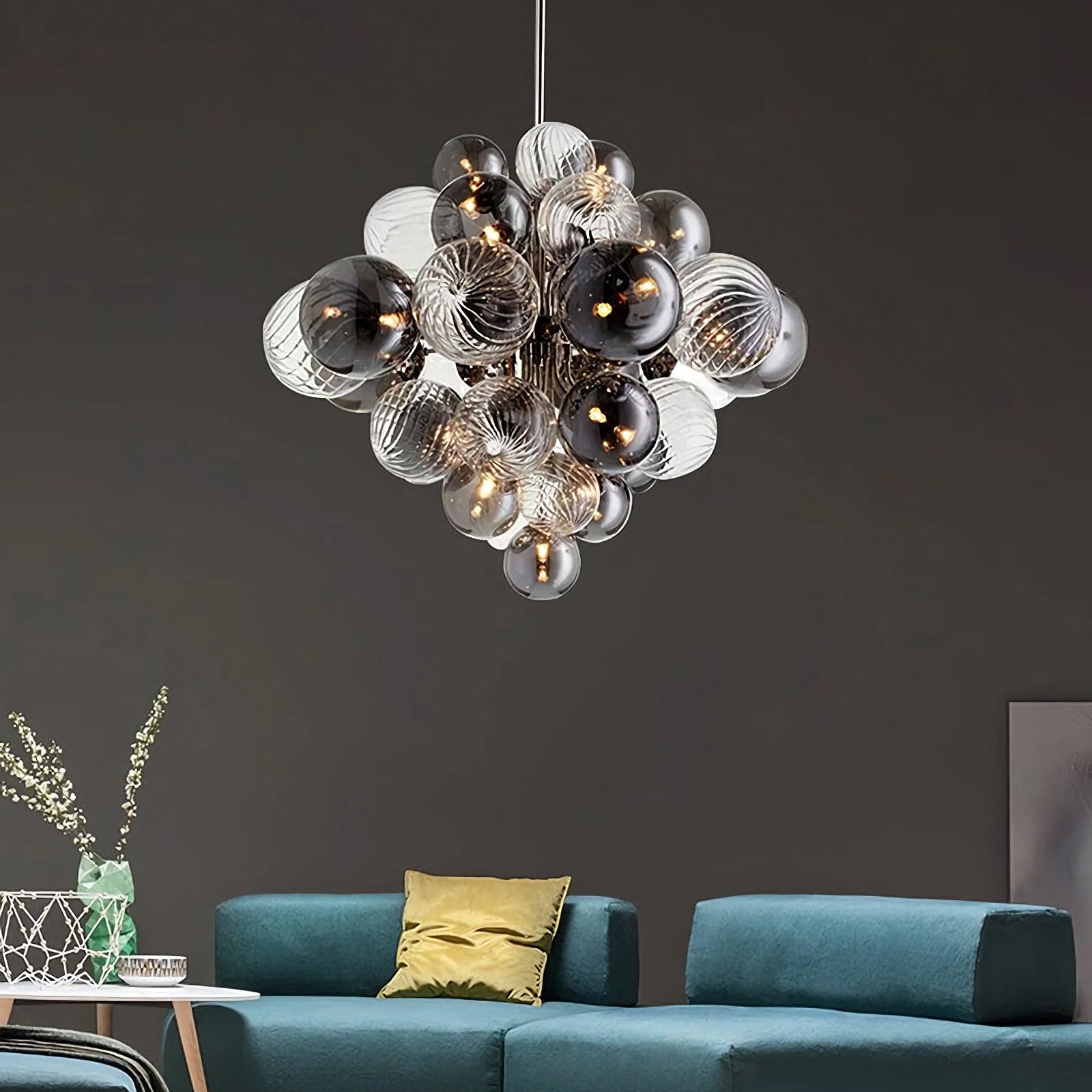 Glass Bubble Chandelier - Nuvé