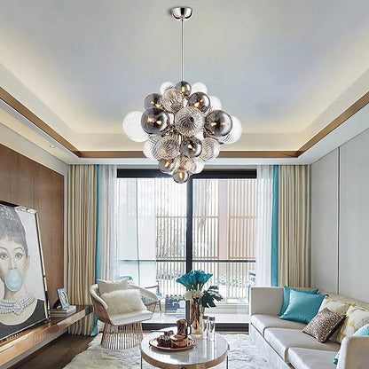 Glass Bubble Chandelier - Nuvé