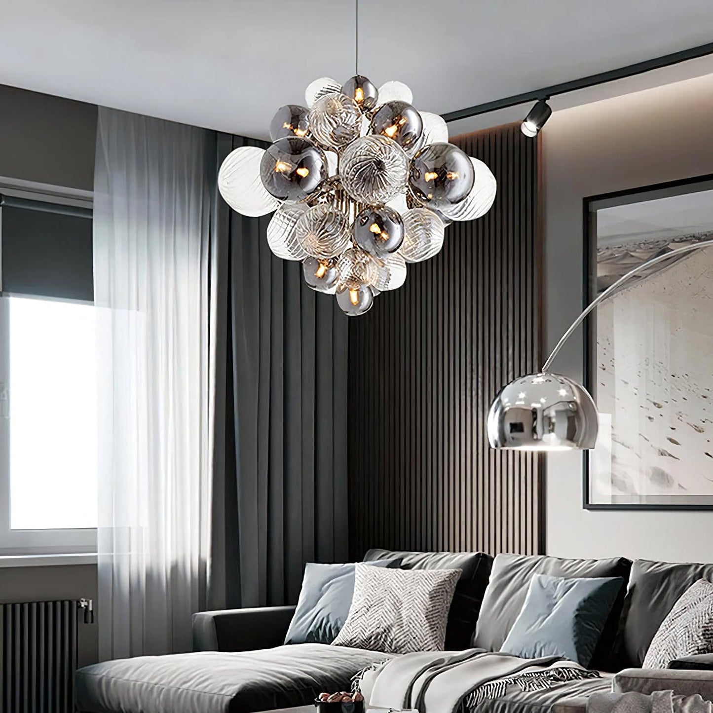 Glass Bubble Chandelier - Nuvé
