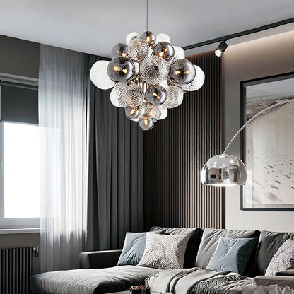 Glass Bubble Chandelier - Nuvé