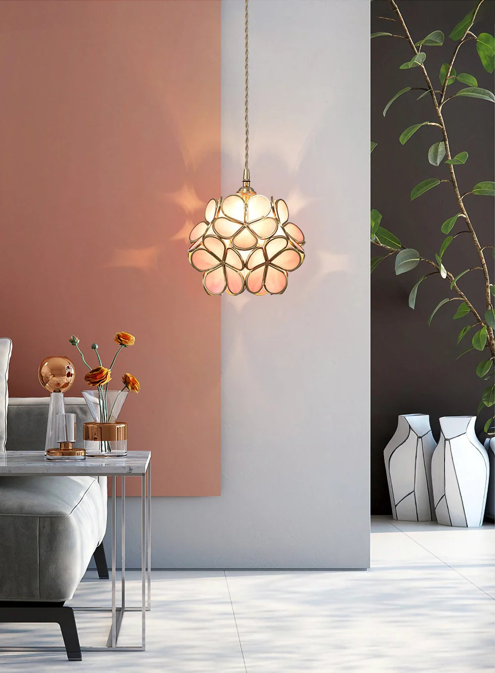 Glass Petal Pendant Lights - Nuvé