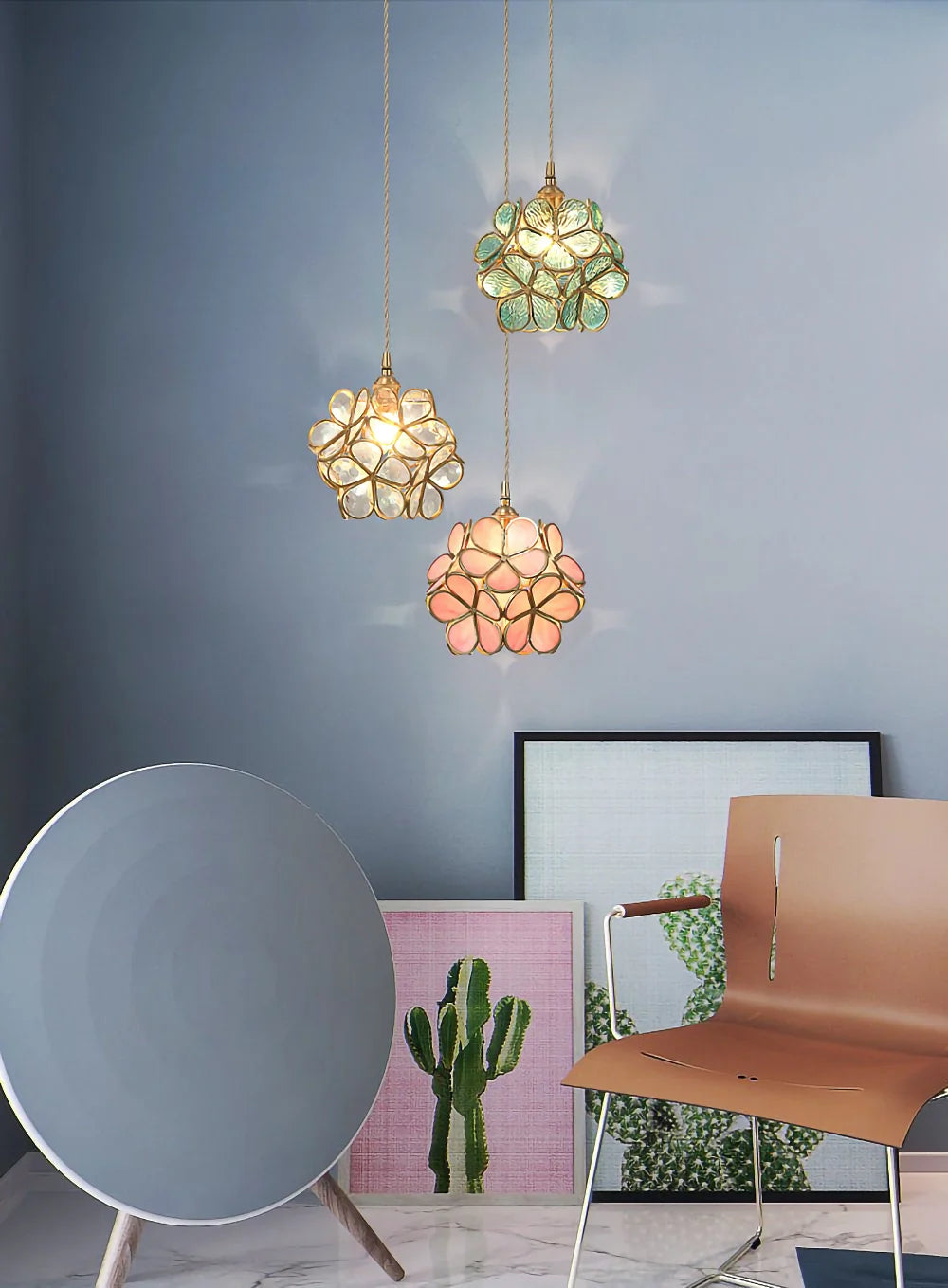Glass Petal Pendant Lights - Nuvé