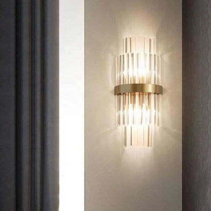 Elegant Modern Crystal Wall Lamp - Nuvé