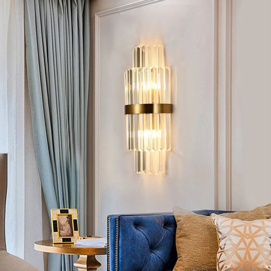 Elegant Modern Crystal Wall Lamp - Nuvé