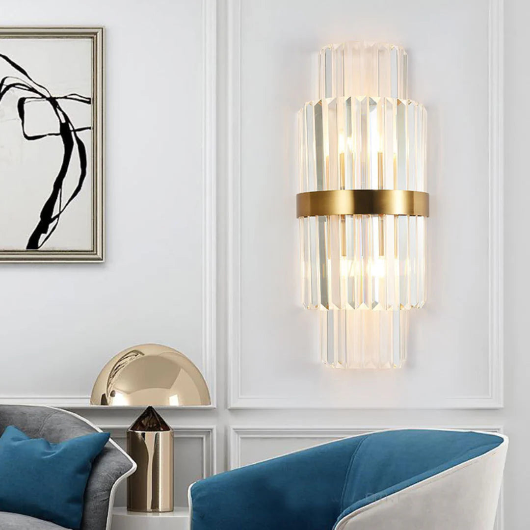 Elegant Modern Crystal Wall Lamp - Nuvé