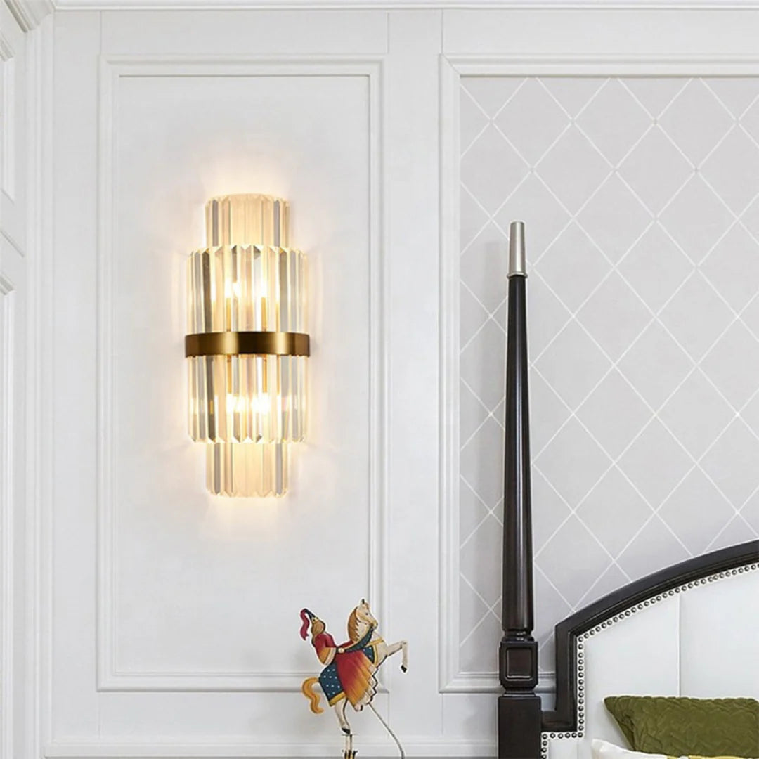 Elegant Modern Crystal Wall Lamp - Nuvé