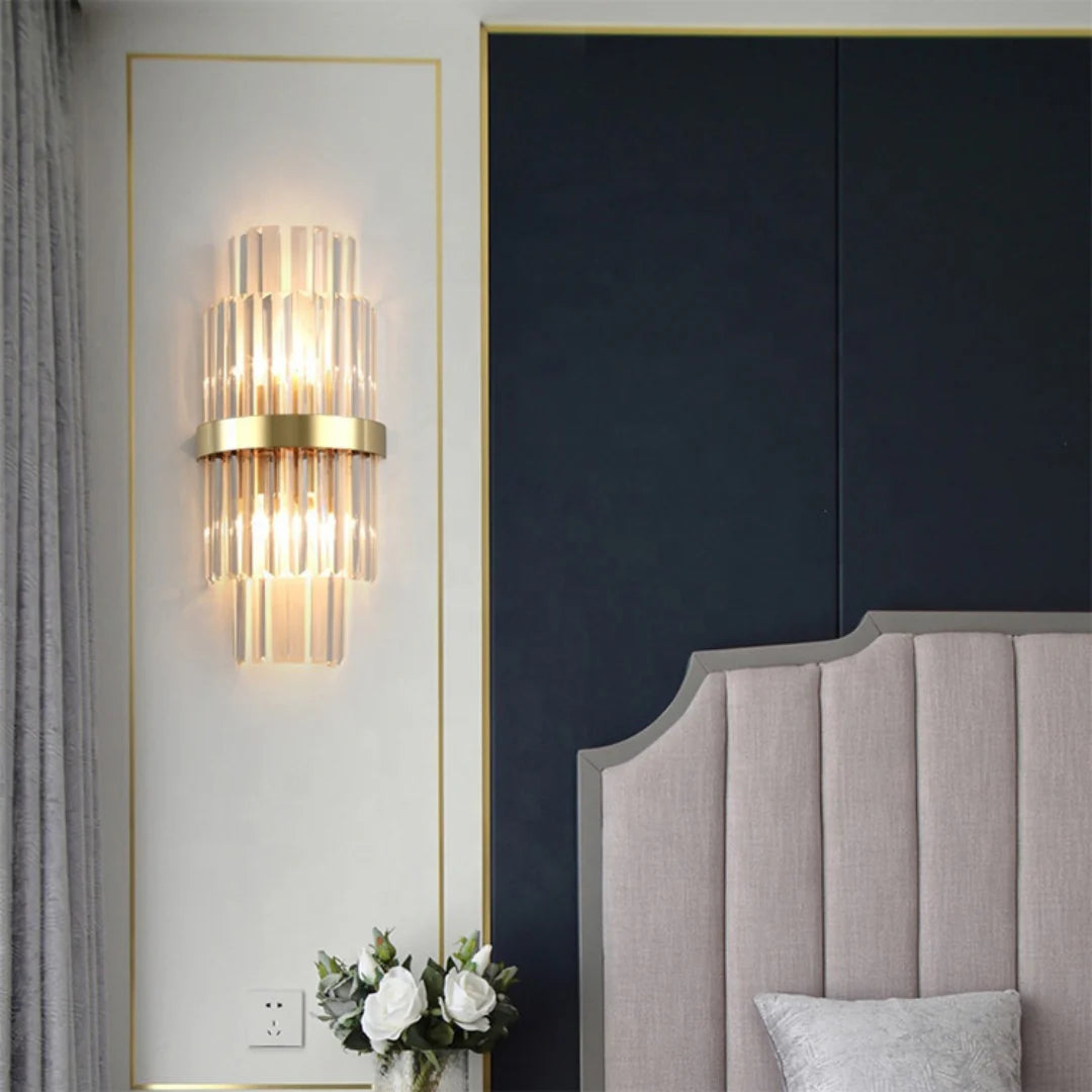 Elegant Modern Crystal Wall Lamp - Nuvé