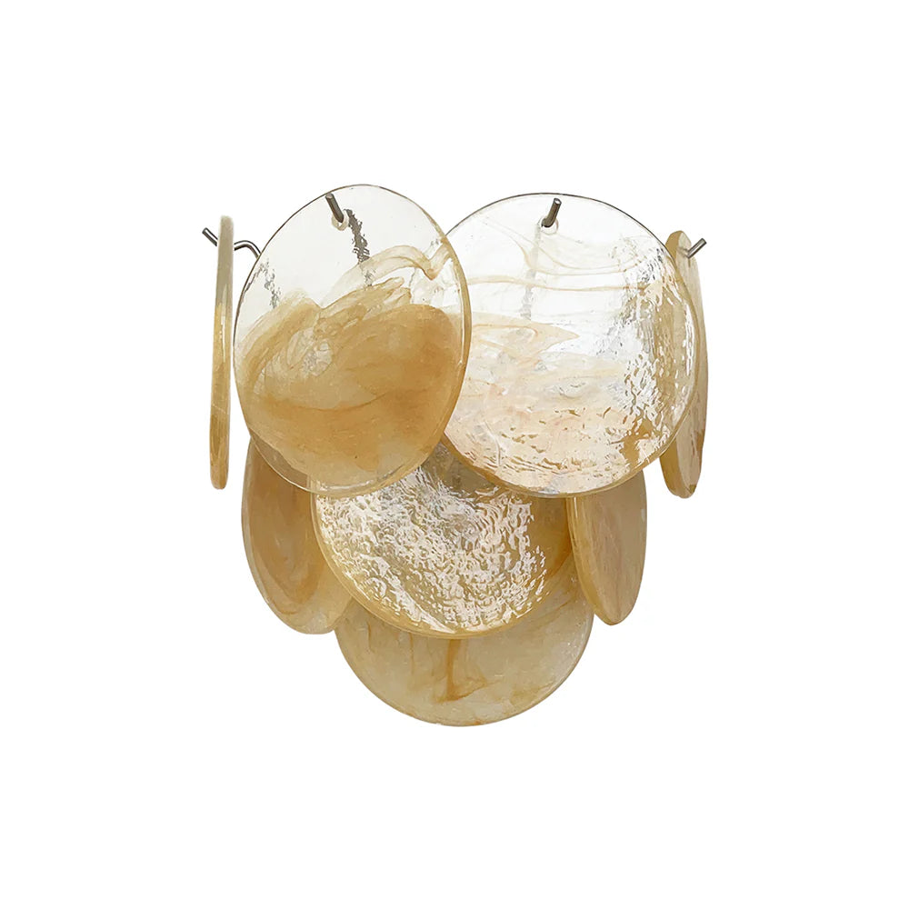 Gold Vintage Murano Glass Wall Lamp - Nuvé