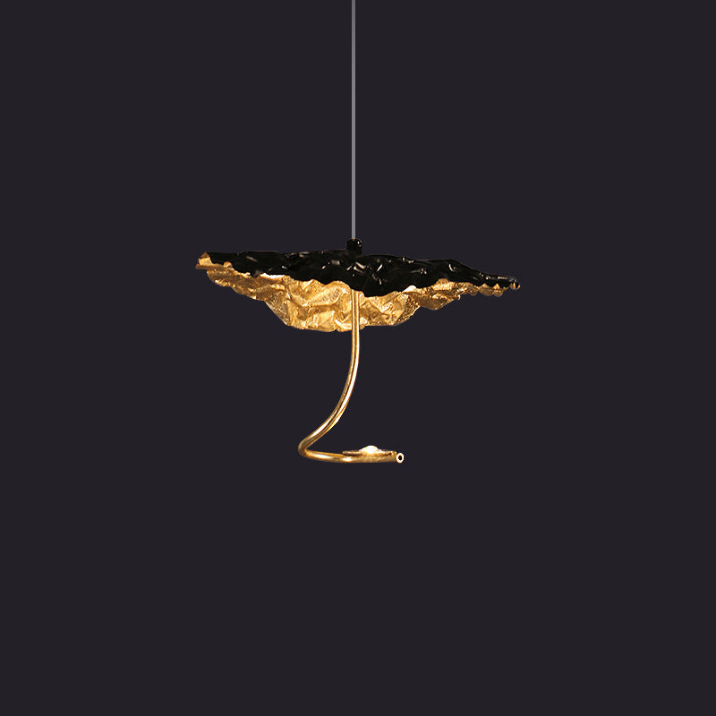 Gold brass aviary constellation chandelier with moon design, featuring hanging star and moon accents, by korewolamp.