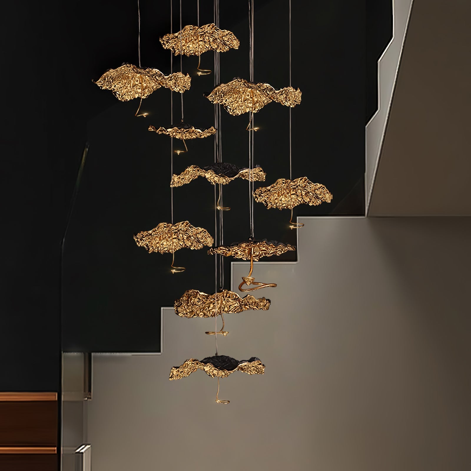 Brass Aviary Constellation Chandelier - Nuvé