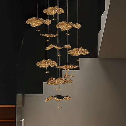 Brass Aviary Constellation Chandelier - Nuvé